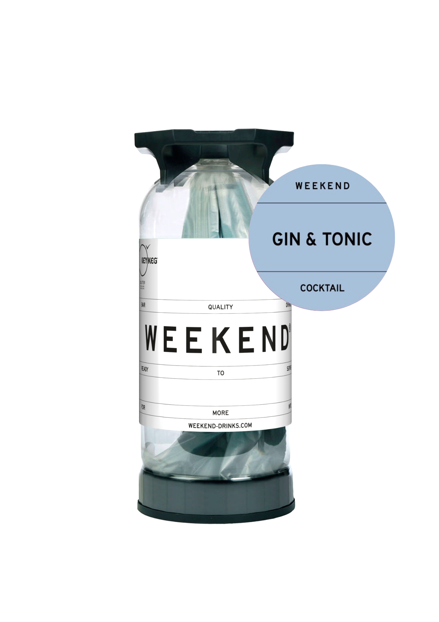 Ready made Gin & Tonic cocktail on tap 